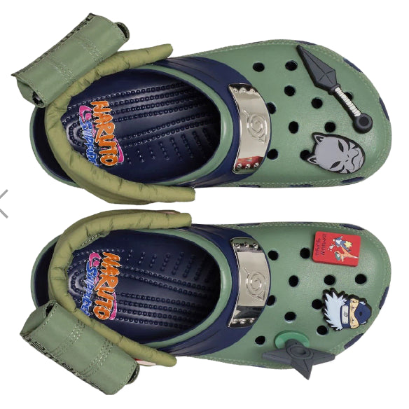 [BUNJANG] Crocs Naruto Classic Clog Kakashi (US 11) / 크록스 나루토 클래식 클로그 카카시 290