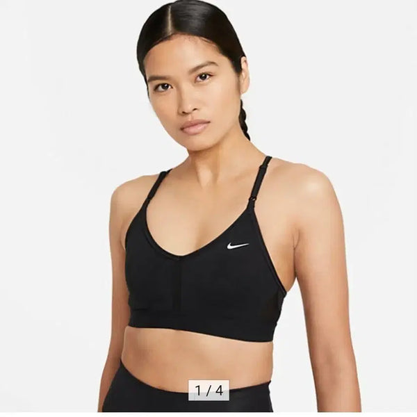 [BUNJANG] Nike Dri-FIT Indy V-Neck Sports Bra / 나이키 드라이 인디 V넥 브라