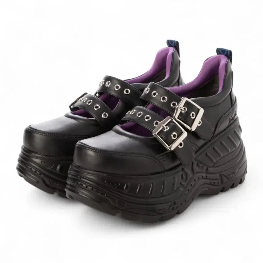 [BUNJANG] Yosuke Strap Platform Sneakers / 235 요스케 yosuke 통굽 신발 운동화 스트랩 플랫폼