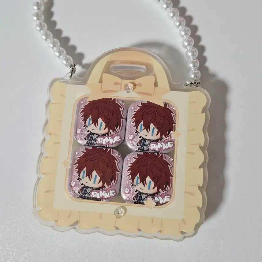 [BUNJANG] Ensemble Stars Rinne Amagi Chūsta Limited Scout Button Badge / 앙스타 린네 중스타 누이 이타백 중스타 한정 스카우트 단추 캔뱃지 뱃지
