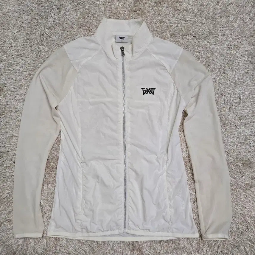 [BUNJANG] PXG Women's Golfwear Windbreaker White / PXG 여성 골프웨어 바람막이 화이트