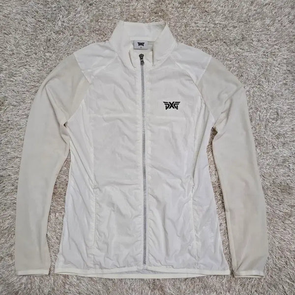 [BUNJANG] PXG Women's Golfwear Windbreaker White / PXG 여성 골프웨어 바람막이 화이트