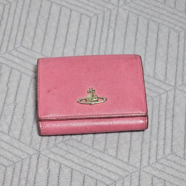 [BUNJANG] Vivienne Westwood Pink Wallet / 희귀매물) 비비안웨스트우드 지갑 핑크