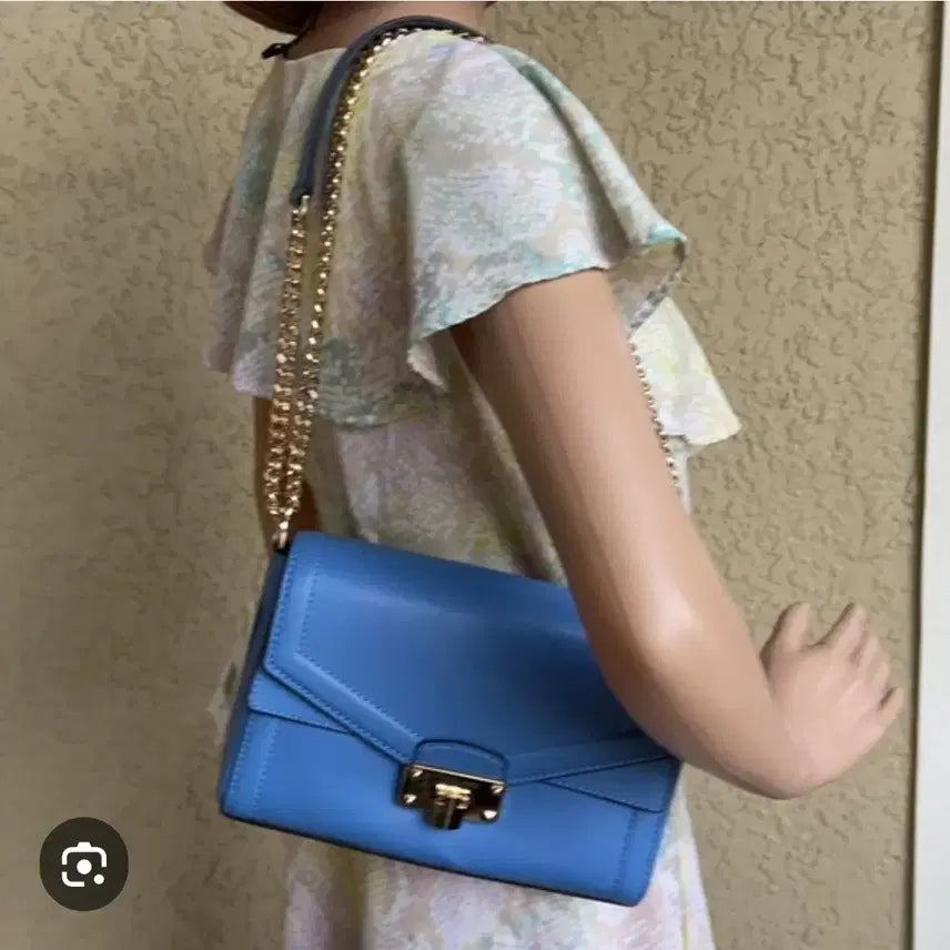 [BUNJANG] Michael Kors Kinsley Medium Flap Shoulder/Crossbody Bag / 마이클코어스 킨슬리 미디엄 플랩 숄더겸 크로스백