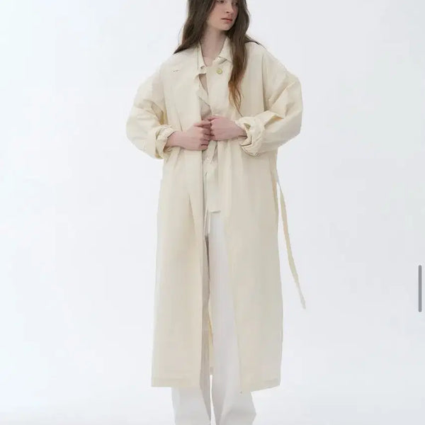 [BUNJANG] Permission Round Trench Coat / 퍼미션 라운드 트렌치