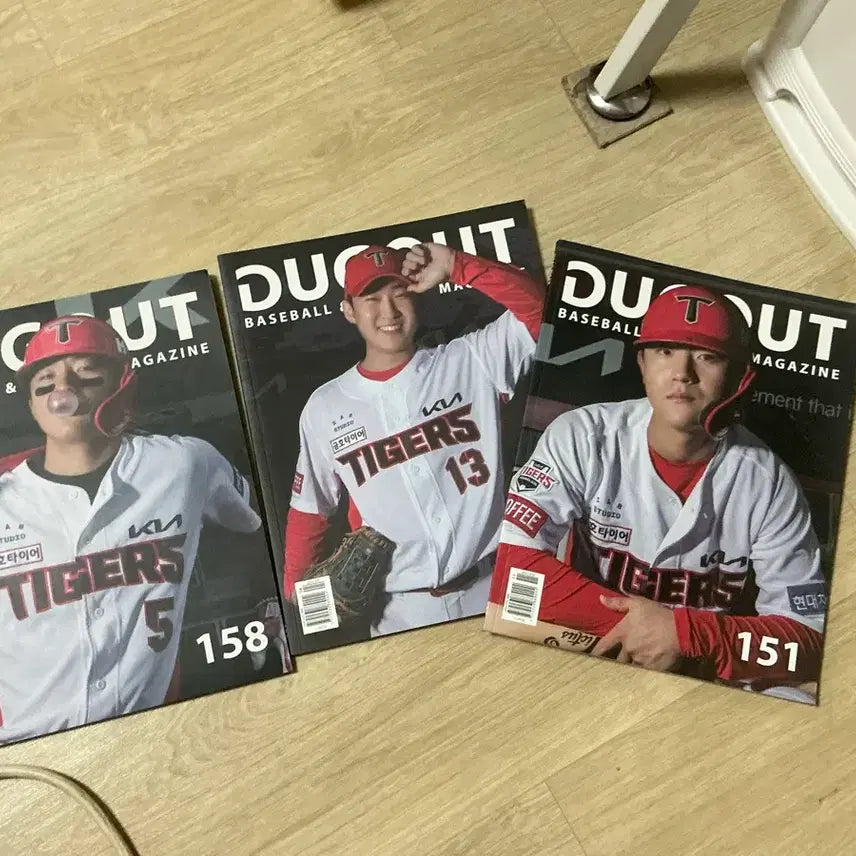 [BUNJANG] Kia Tigers Dugout Magazine, Ticket Holder, Wappen, Pennant Bundle Set / 기아타이거즈 굿즈, 더그아웃 잡지,티켓 홀더,와펜,페넌트 일괄 판매