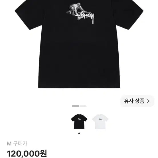[BUNJANG] Stussy Walker T-shirt / 스투시 워커 반팔