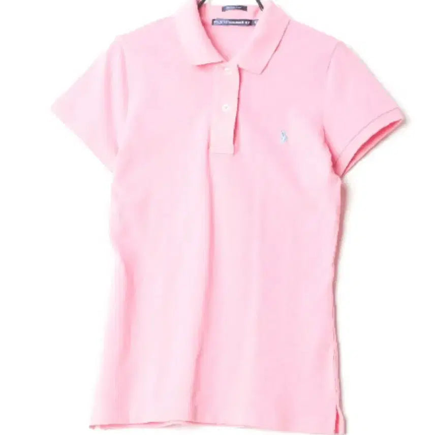 [BUNJANG] Polo Ralph Lauren Pink Polo Shirt Size S / 폴로 랄프로렌 핑크 카라티 S