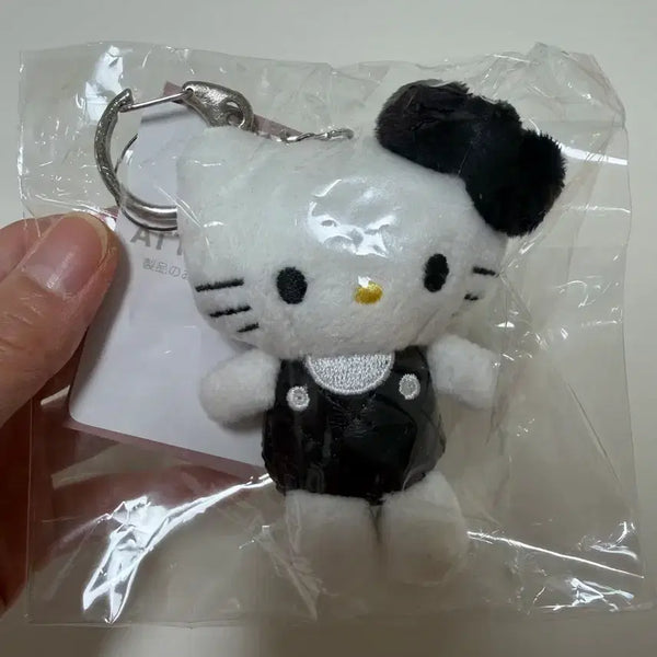[BUNJANG] Mpercent Quilting Black Mascot Keyring / 미퍼센트 퀄팅블랙 마스코트 키링
