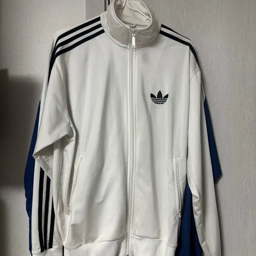 [BUNJANG] Adidas Old Firebird Track Top Jersey White / 아디다스 구파이어버드 트랙탑 져지 화이트