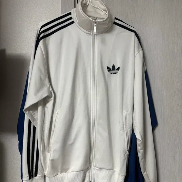 [BUNJANG] Adidas Old Firebird Track Top Jersey White / 아디다스 구파이어버드 트랙탑 져지 화이트