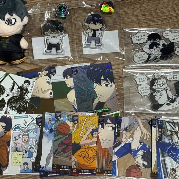 [BUNJANG] Garbage Time Choi Jong-su Park Byeong-chan Doll Acrylic Corotto Stand Photocard Bundle Set / 가비지타임 최종수 박병찬 인형 아크릴 코롯토 스탠드 포카 일괄
