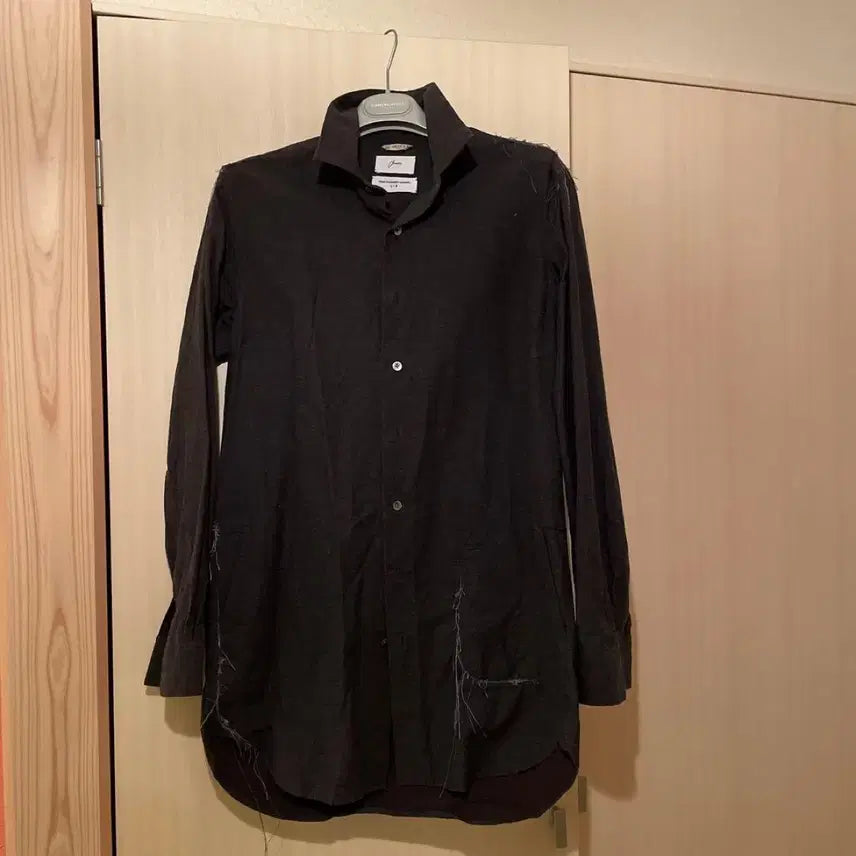 [BUNJANG] Amachi Artisan Shirt Dark Grey / Amachi 아티잔 셔츠