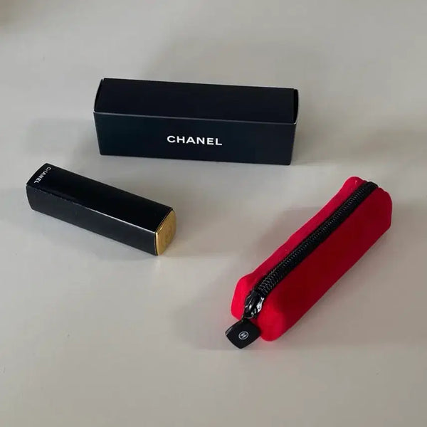 [BUNJANG] Chanel Red Lip Case Pouch / 샤넬 레드 립 케이스 파우치