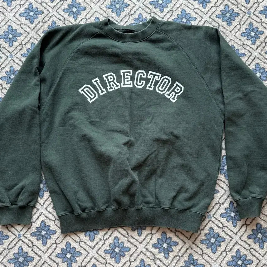 [BUNJANG] Deuter Director Sweatshirt Green L / 듀테로 디렉터 맨투맨 그린 L