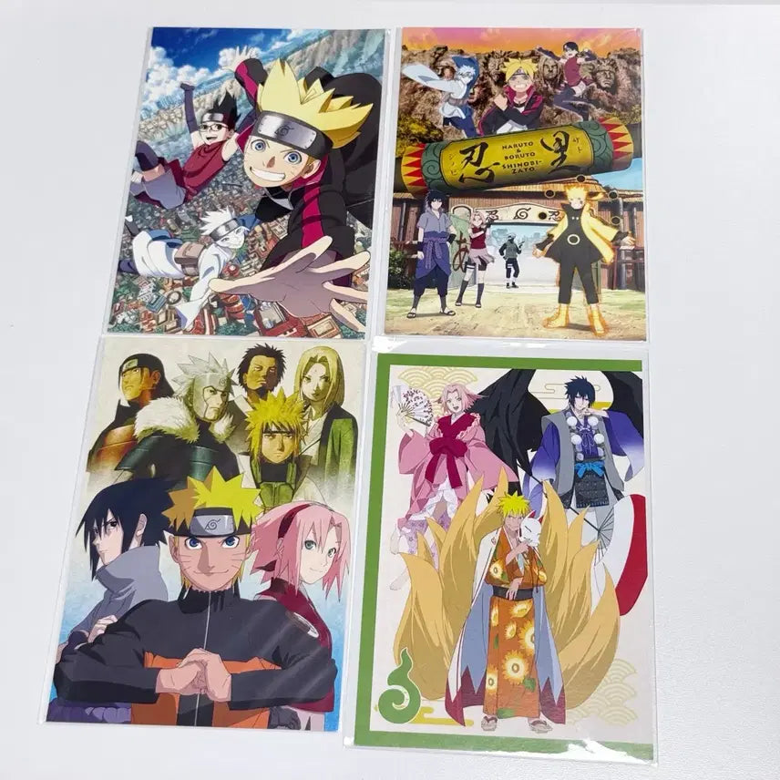 [BUNJANG] Naruto & Boruto Characters "Hyakki Yagyō" Postcard Set / 나루토 백귀야행 보루토 엽서 사스케 카카시 사쿠라 미나토