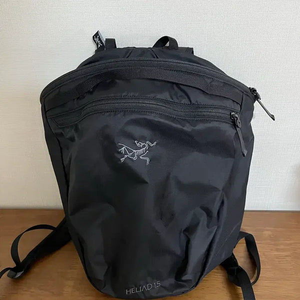 [BUNJANG] Arc'teryx Heliard 15 Backpack - Black with Inner Bag / 택포) 아크테릭스 헬리야드15 블랙 + 이너백