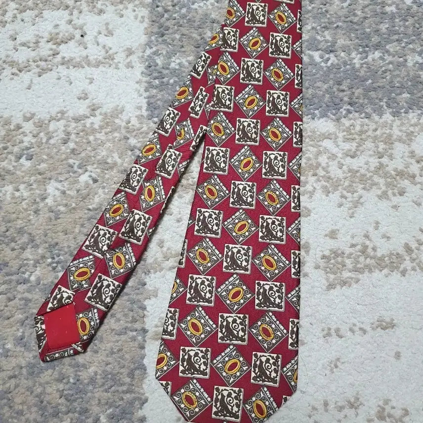 [BUNJANG] Celine Vintage Silk Necktie (9.5cm Blade Width) / [정품] 셀린느(CELINE) 빈티지 실크 넥타이 (대검 9.5cm)