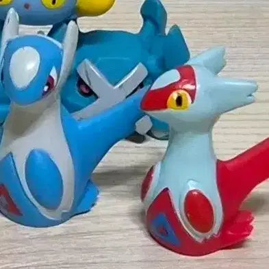 [BUNJANG] Pokemon Kids Latias & Latios Finger Puppet Figure Bundle Set / 일괄)포켓몬키즈 라티오스&라티아스 손가락인형 피규어