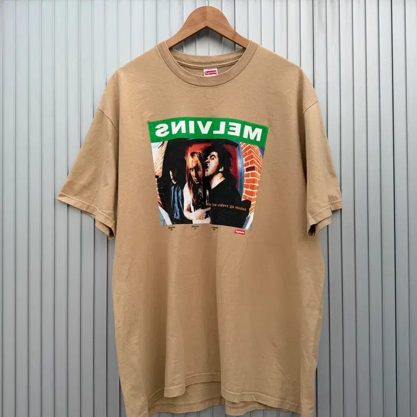 [BUNJANG] Supreme x Melvins SS24 Prick T-Shirt Khaki / 슈프림 x 멜빈스 SS24 프릭 티셔츠