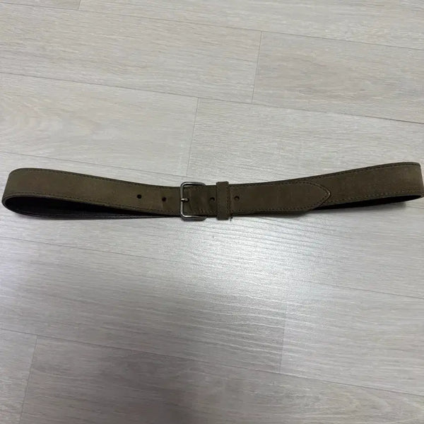 [BUNJANG] Miu Miu Suede Belt / 미우미우 스웨이드 벨트