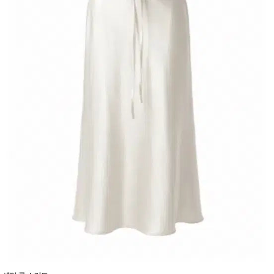[BUNJANG] Satin Long Skirt / 실착1회) 새틴 롱 스커트