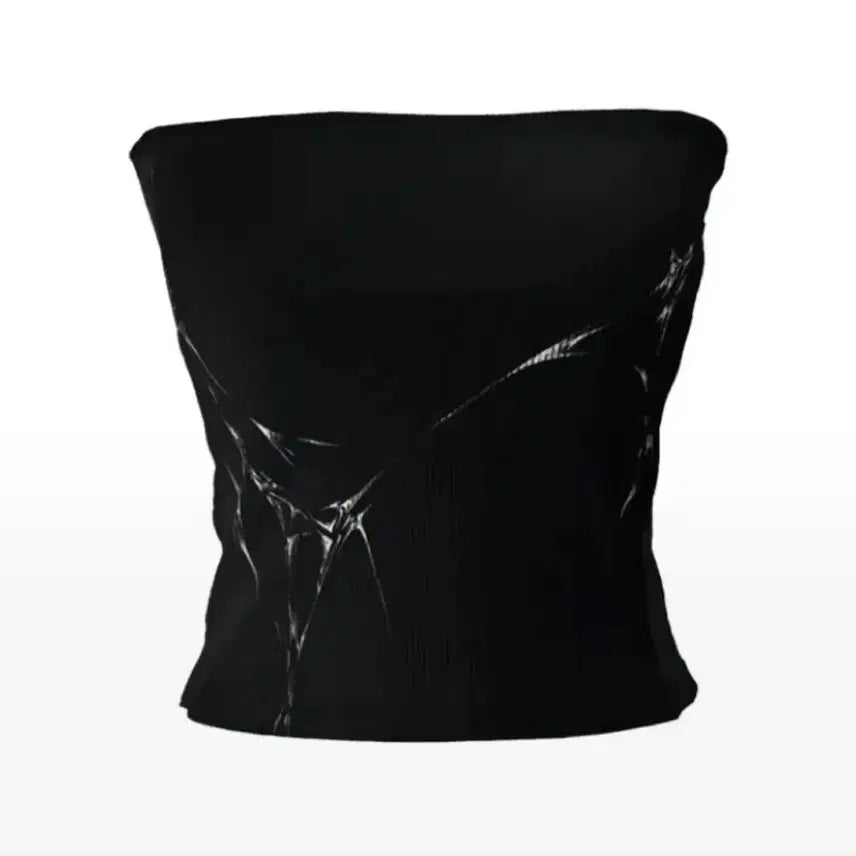 [BUNJANG] Urbanunique Inner Flow Drawing Top Sleeveless Tank Top / 어반유니크 inner flow drawing top 슬리브리스 나시 탑