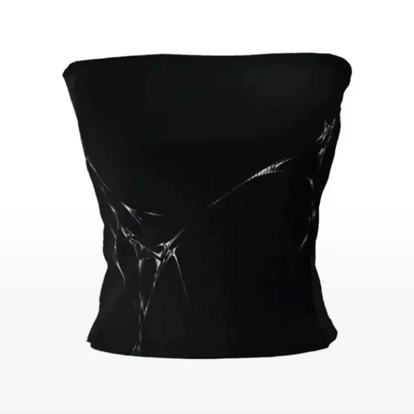 [BUNJANG] Urbanunique Inner Flow Drawing Top Sleeveless Tank Top / 어반유니크 inner flow drawing top 슬리브리스 나시 탑