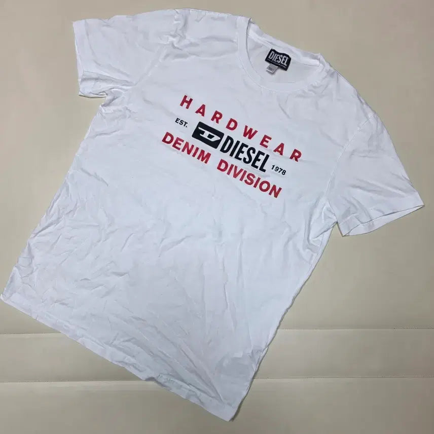 [BUNJANG] Diesel Hardware Denim T-Shirt (L) / 디젤 하드웨어 데님 반팔티 L