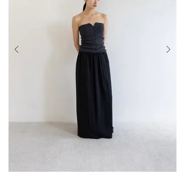 [BUNJANG] Ehre Black Long Skirt (Size 38) / 에레 ehre 스커트 38사이즈 블랙 새상품
