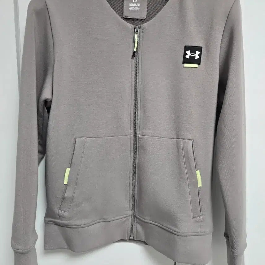 [BUNJANG] Under Armour Grey Zip-Up Jacket M New / 언더아머 그레이 집업 자켓 M 새상품