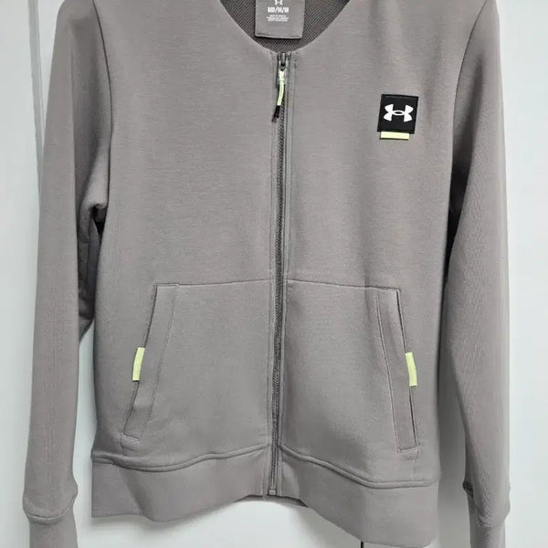 [BUNJANG] Under Armour Grey Zip-Up Jacket M New / 언더아머 그레이 집업 자켓 M 새상품