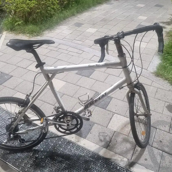 [BUNJANG] Black Cat Mini Velo Bicycle 18-Speed Sora Groupset / 블랙캣 미니벨로 자전거