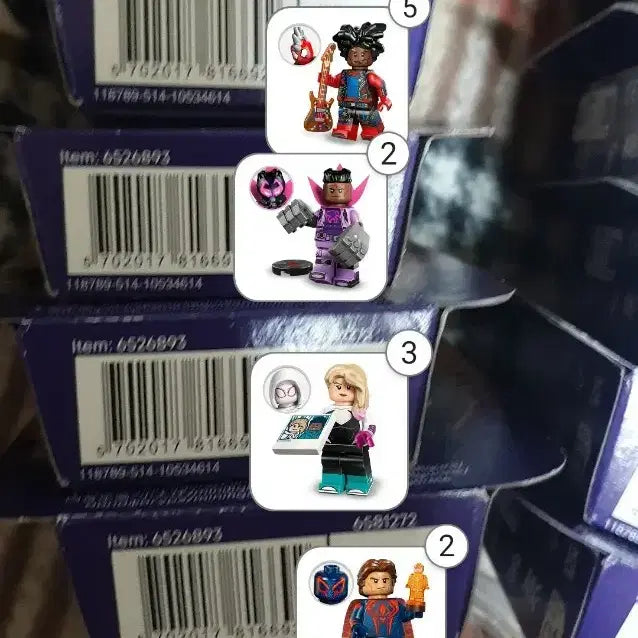 [BUNJANG] LEGO Marvel Spider-Man Universe 12 Minifigure Full Set / 레고 71050 마블스파이더맨 유니버스 12종 풀세트