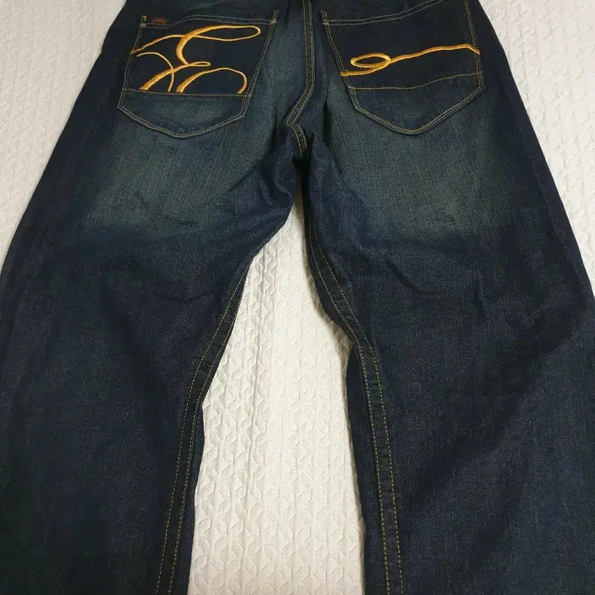 [BUNJANG] ENYCE Raw Denim Vintage Baggy Fit Jeans / ENYCE 빈티지 생지 데님