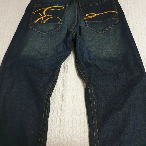 [BUNJANG] ENYCE Raw Denim Vintage Baggy Fit Jeans / ENYCE 빈티지 생지 데님
