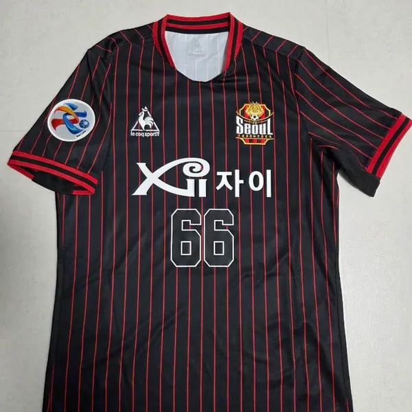 [BUNJANG] FC Seoul 2020 ACL Home Kit Authentic Han Seung-gyu Signed Jersey / 2020 FC서울 아챔 ACL 홈킷 오피셜 풀패치 친필싸인 유니폼 한승규