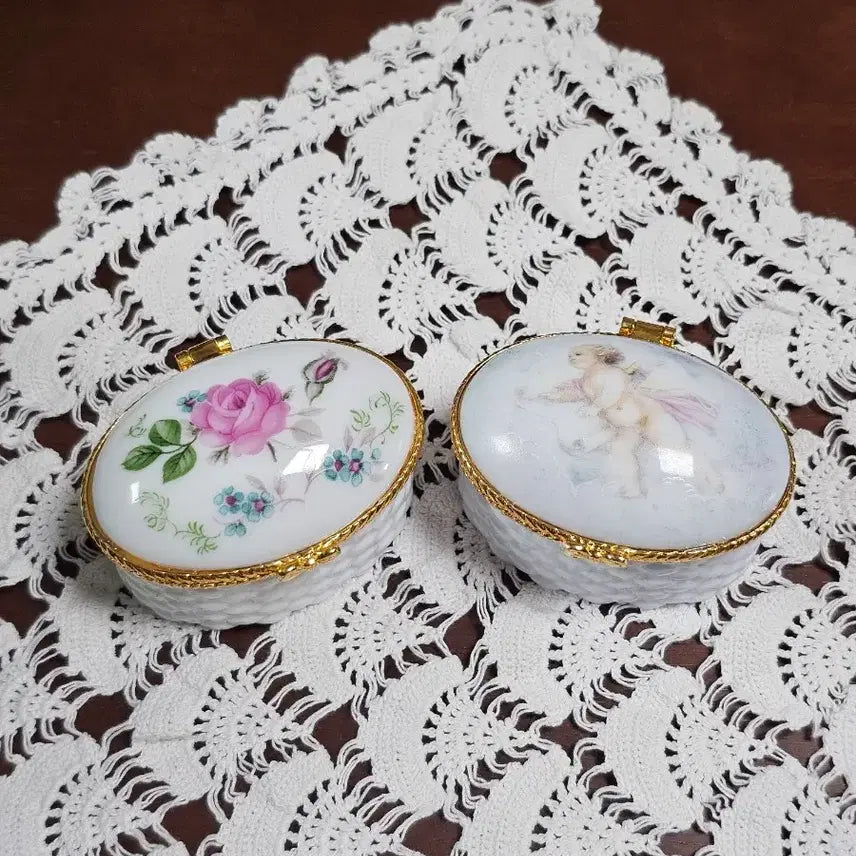 [BUNJANG] Japanese Vintage Trinket Ring Jewelry Box / 빈티지 트링켓 반지 보석함