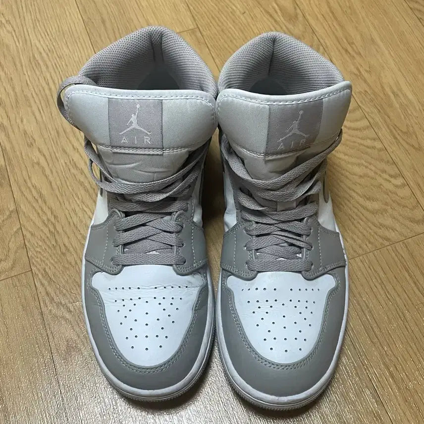 [BUNJANG] Nike Jordan 1 Mid College Grey Shoes / 나이키 조던1 미드 컬리지그레이(265)