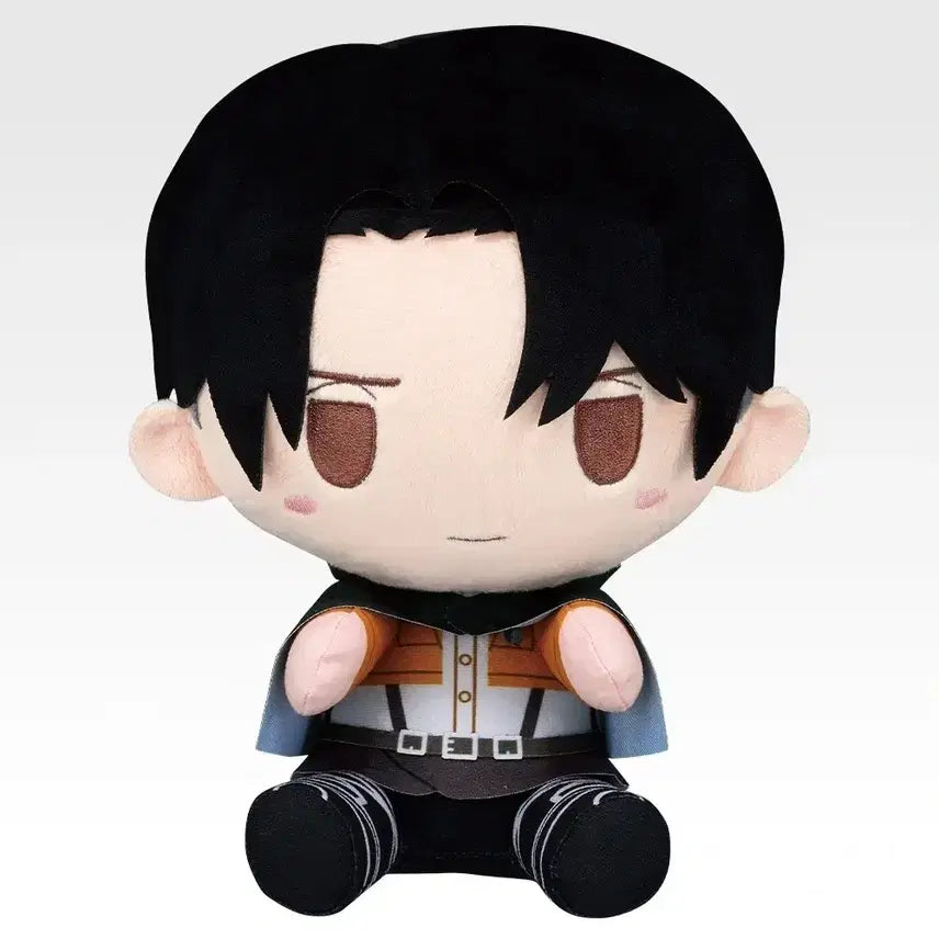 [BUNJANG] Attack on Titan Ichiban Kuji Last One Levi Plush Doll / 운포10, 진격의거인 이치방쿠지 라스트원 리바이 누이구루미 인형 진격거 선택과 결과