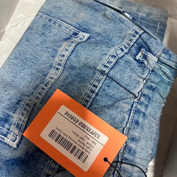 [BUNJANG] Rapinato Daily Denim Running Swim Shorts / 라피나토 데일리 데님 런닝 스윔 쇼츠