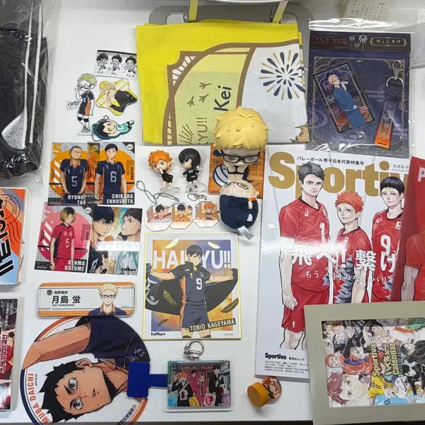 [BUNJANG] Haikyu!! Tsukishima Kei Merchandise Bundle Set / 이번주까지만 8만원 급처)) 하이큐 굿즈 일괄 / 츠키시마 케이 굿즈 일괄