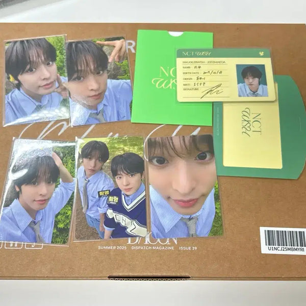 [BUNJANG] NCT WISH Riku Dicon Photobook Photocard / 엔시티위시 엔위시 리쿠 디아이콘 화보집 포카