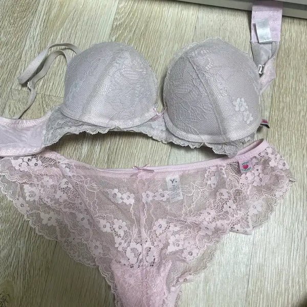 [BUNJANG] Leopard Print Bra Set / 브라