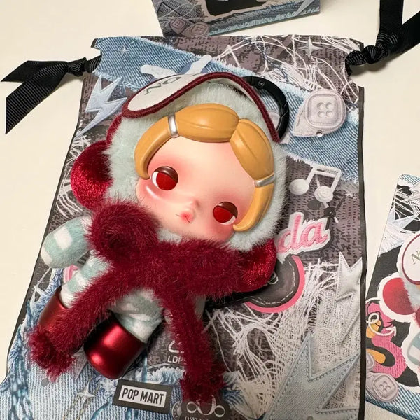 [BUNJANG] Pop Mart Skullpanda Off Mode Series Doll Keychain (Hit Snooze) Sealed / [정품]팝마트 스컬판다 Off 모드 시리즈 인형 키링(Hit Snooze)미개봉 새상품