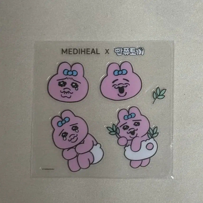 [BUNJANG] Mediheal Panty Rabbit Sticker / 메디힐 빤쮸토끼 스티커