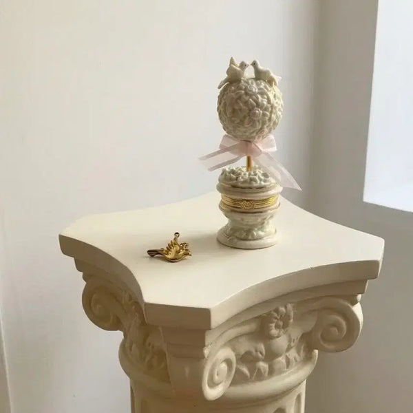 [BUNJANG] Vintage Lenox Treasures Collection Topiary Treasure Box / 빈티지 Lenox 트링켓
