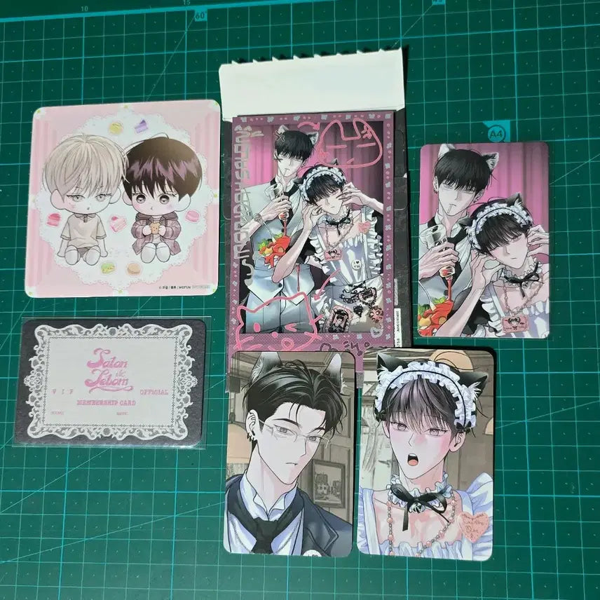 [BUNJANG] Monday's Savior Walgu Deco Pack Collection Fold Entrance Special Coaster Bundle Set / 월요일의구원자 월구 데코팩 컬포 입장특전 코스터 일괄