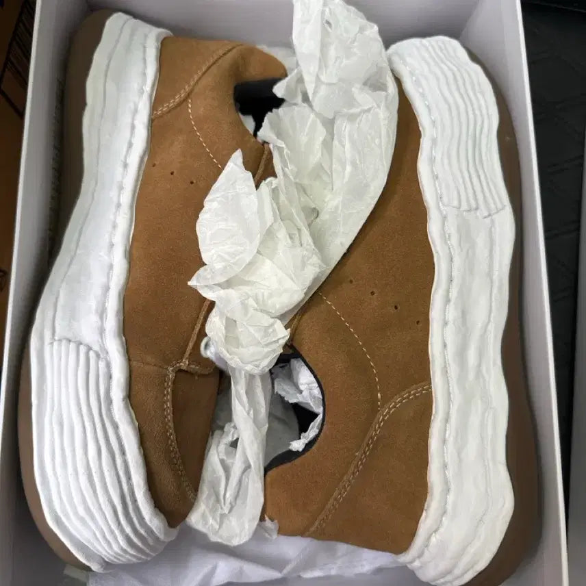 [BUNJANG] Mihara Yasuhiro Oliver Suede Sneakers Size 43 / 미하라 야스히로 올리버 브라운 스웨이드 43