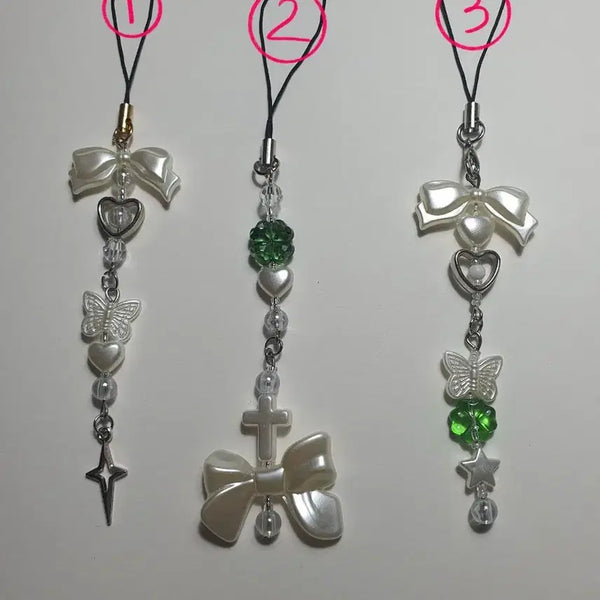 [BUNJANG] Beaded Keychain Bundle Set / 비즈 키링 3개 팝니당 (일괄 가능!)